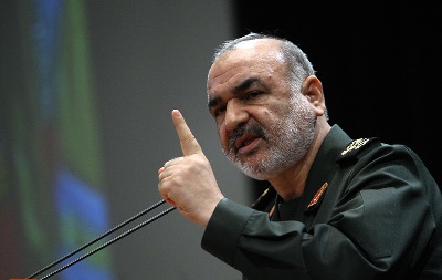 deputy commander of the elite Revolutionary Guards, Hossein Salami