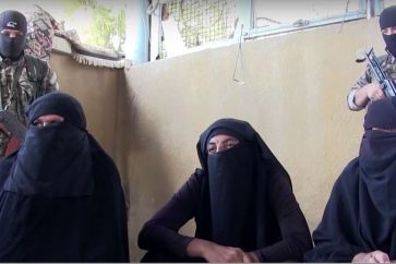 ISIL Terrorists in Women Disguise