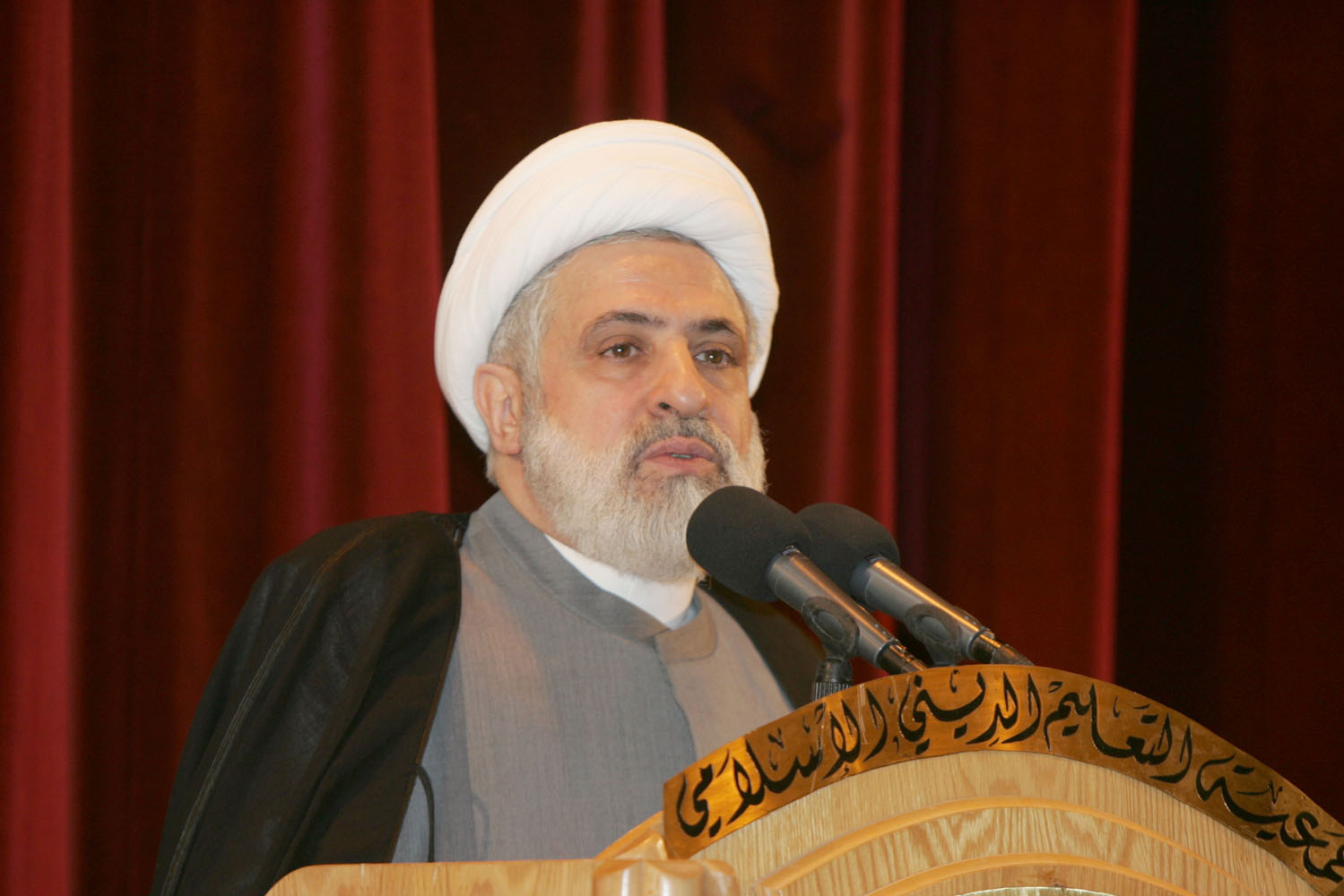 Hezbollah Deputy Secretary General Sheikh Naim Qassem (archive)