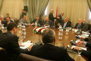 Lebanese national dialogue session in Ain al-Tineh (Tuesday Augustt 2)