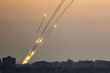 Rockets launched from Gaza during 2014 war