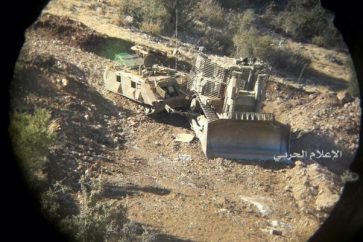 Israeli Vehicles in Occupied Lebanese Shebaa Farms