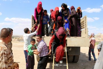 Iraqi displaced families