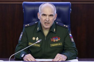 Russia's Chief of the General Staff's Main Operational Directorate Lt. Gen. Sergei Rudskoy