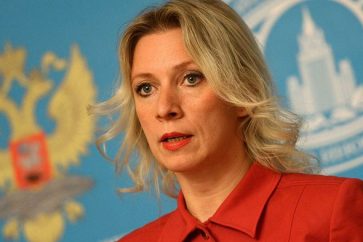 Russia Foreign Ministry spokeswoman Maria Zakharova