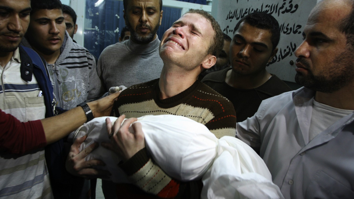 Palestinian baby killed by Israeli strikes