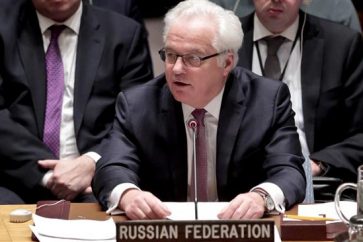 Russia's UN ambassador Vitaly Churkin