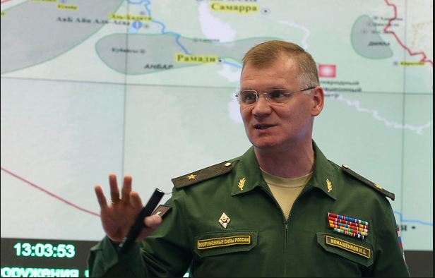 Russian military spokesman Igor Konashenkov