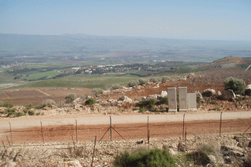Border between Lebanon and occupied territories