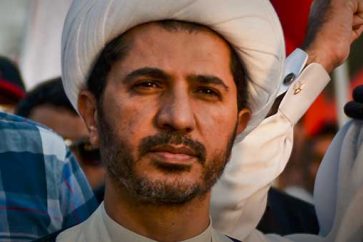 Sheikh Ali Salman, Secretary General of Bahraini opposition group, al-Wefaq