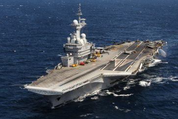 French aircraft carrier, the Charles de Gaulle