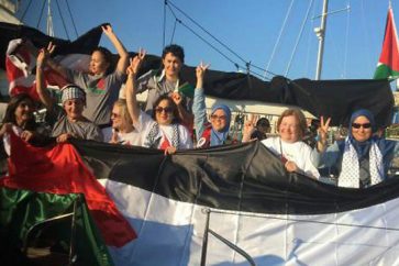 Zaytouna-Oliva flotilla was carrying women, representing 13 countries across 5 continents who were trying to break the Israeli blockade on Gaza.