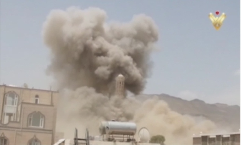 Saudi-led coalition bombs civic infrastructures in Yemen