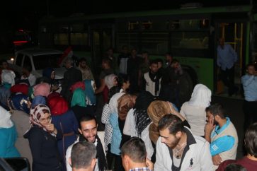 Civilians evacuated from eastern Aleppo