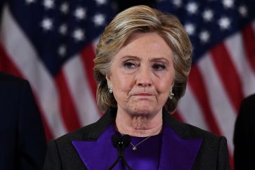 US Presidential hopeful Hillary Clinton