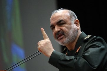 Commander of the Islamic Revolution Guards Corps (IRGC) Major General Hossein Salami