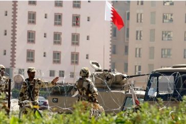 Bahraini Regime Troops
