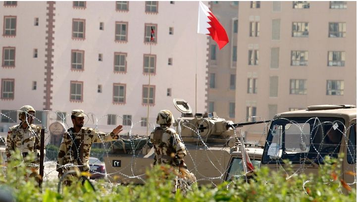 Bahraini Regime Troops