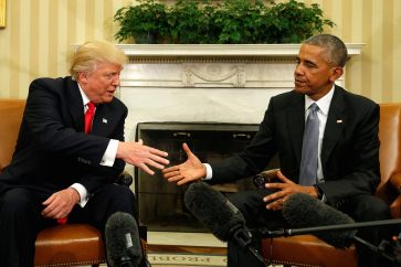 US President Barack Obama received President-elect Donald Trump in the White House on Thursday, November 10.