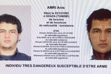 The Tunisian man suspected of carrying out the Berlin truck attack, Anis Amri