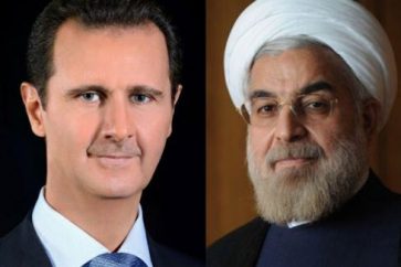 President Bashar Assad - President Hasan Rouhani