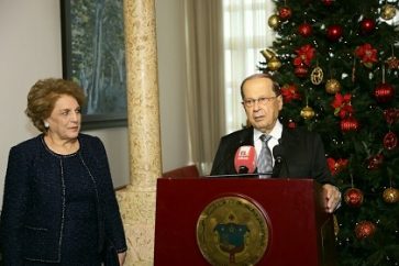 President Aoun Visits Bkirki on Christmas, Stresses New Year to Meet Lebanese People Hopes