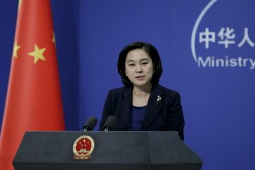 Chinese Foreign Ministry spokeswoman Chun Hua Ling