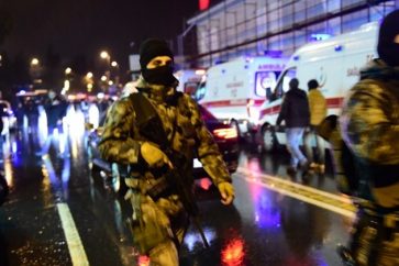 Terrorist attack in Istanbul nightclub