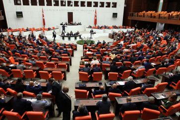 Turkish Parliament meeting (archive)