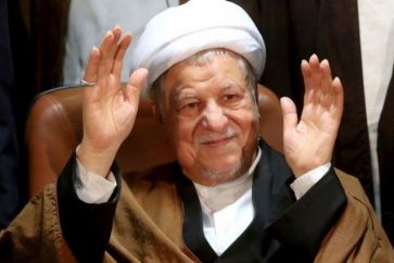 Chairman of the Expediency Council Ayatollah Akbar Hashemi Rafsanjani