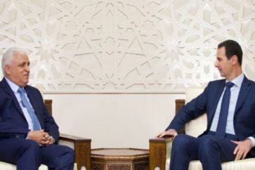 President Assad tackles counterterrorism with Iraqi PM's envoy
