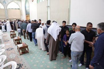 Mourning ceremony  in al-Sanabis