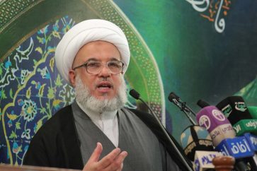 Official representative Ayatollah Sistani Sheikh Abdul-Mahdi Al-Karbalai