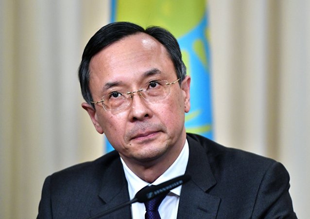 Kazakh Foreign Minister Kairat Abdrakhmanov