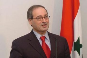 Syria Foreign Minister Faisal Al-Mikdad