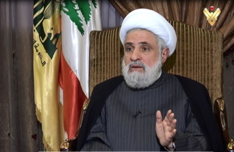 Hezbollah Deputy Chief Sheikh Naim Qassem