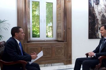 Syria President Bashar al-Assad interview with Telesur TV