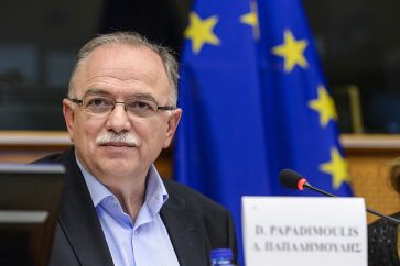 European Parliament Vice President Dimitrios Papadimoulis