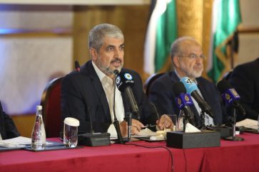 Exiled Hamas leader Khaled Meshaal