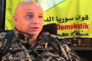 SDF spokesman Talal Sello