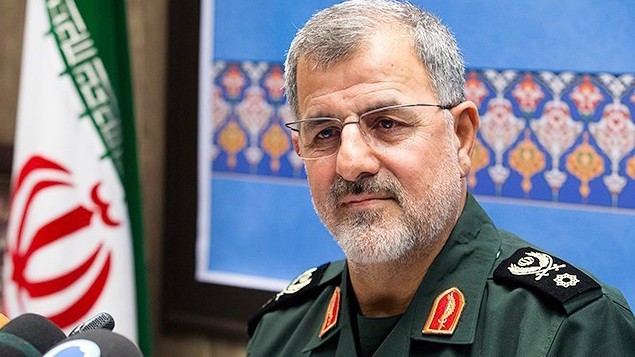 The ground forces commander of Iran's elite Revolutionary Guards, General Mohammad Pakpour