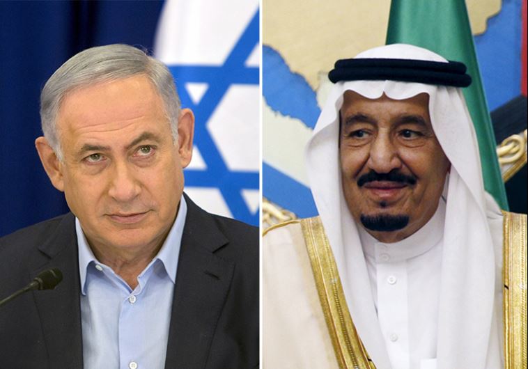 Israeli PM Benjamin Netanyahu and Saudi King Salman