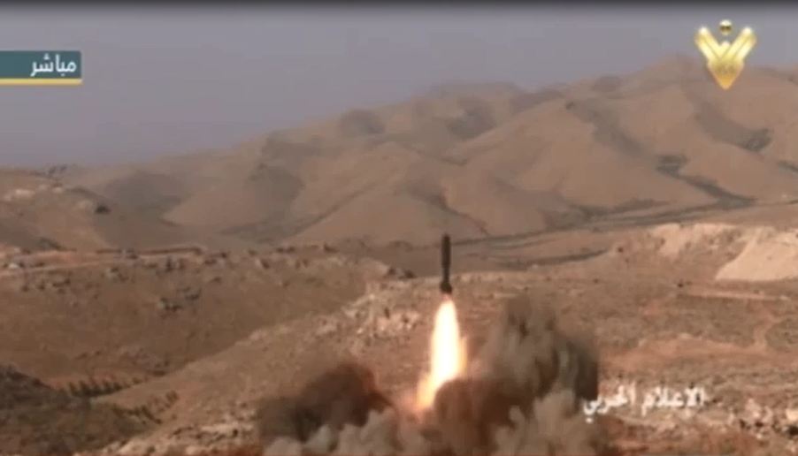 Hezbollah rockets striking Nusra sites in Arsal barrens