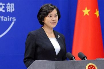 Chinese foreign ministry spokeswoman Hua Chunying