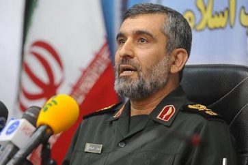 Commander of the IRGC Aerospace Force Brigadier General Amir Ali Hajizadeh