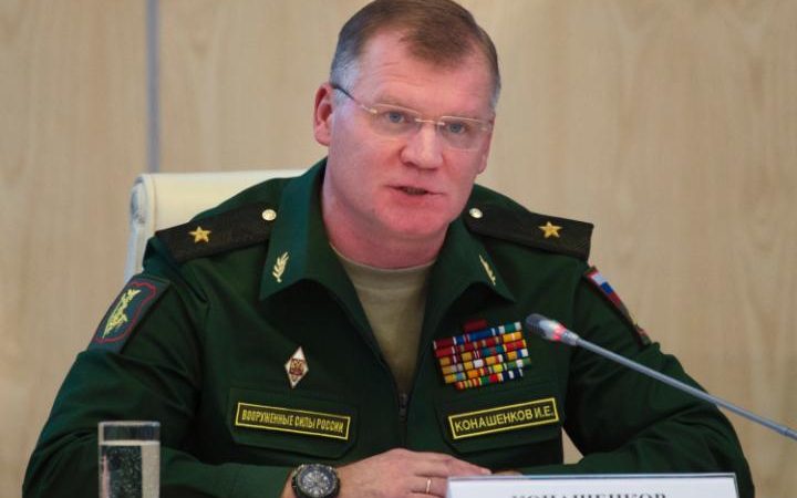 Russian military spokesman, Igor Konashenko