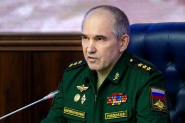 Russian General Staff chief Col. Gen. Sergey Rudskoy