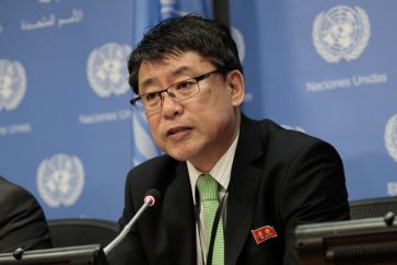 Deputy permanent representative of the North Korea to the United Nations, Kim In Ryong