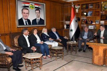 French delegation visits Aleppo