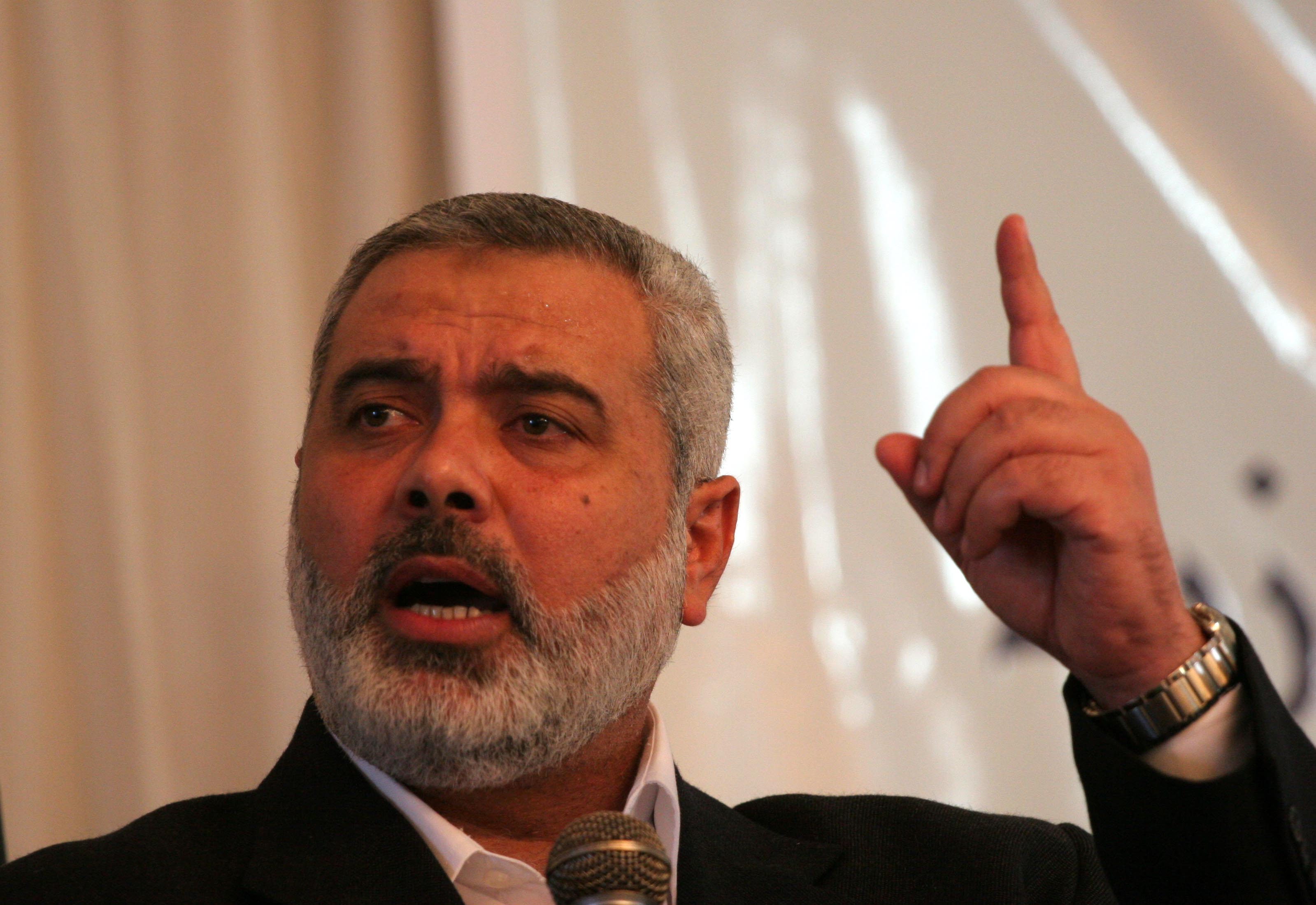 Head of Hamas’s politburo Ismail Haniyeh